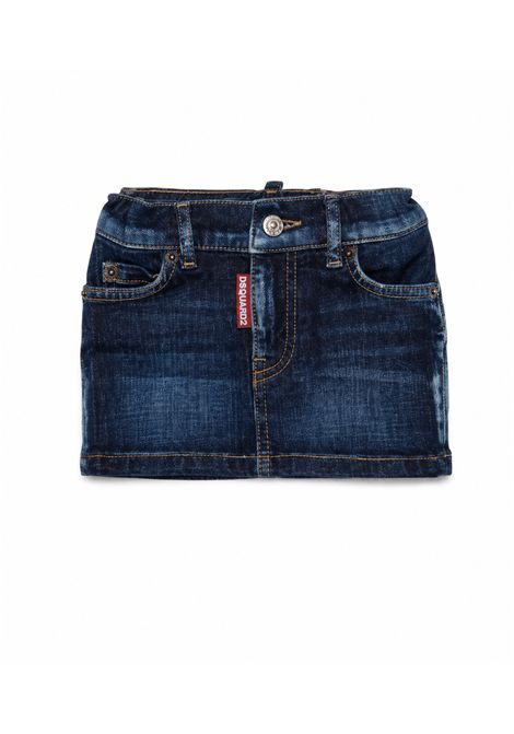 Gonna con ricamo DSQUARED2 JUNIOR | DQ3552 D0AHYDQ01